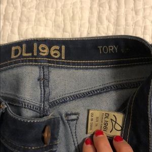Dl1961 slim straight Tory dark denim jean